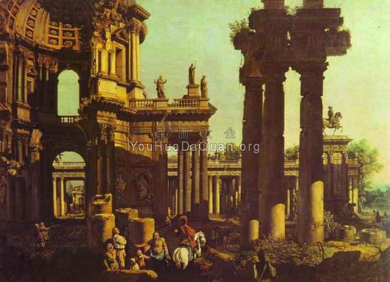 Ruins of a Temple - 贝尔纳多·贝洛托